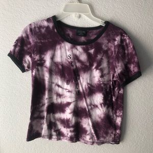 Purple Tie-Dye top